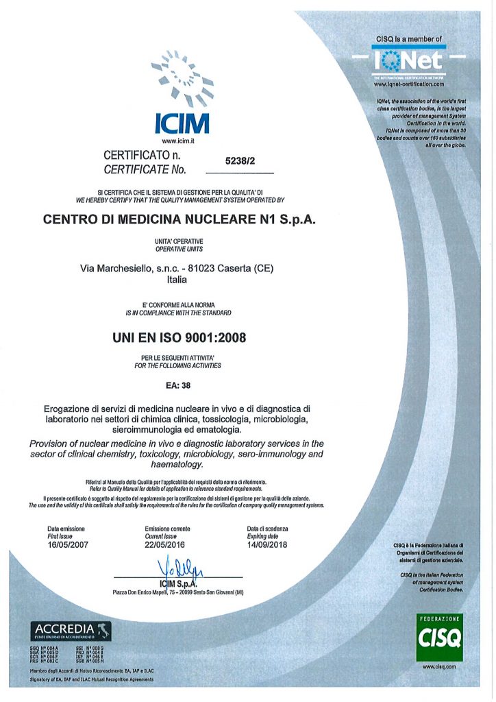 Certificato-Icim-N1 | CENTRO MORRONE